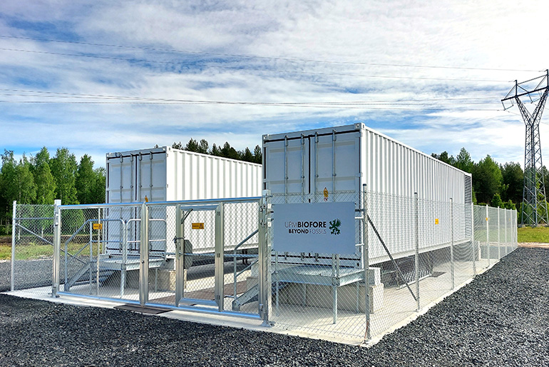 Vesivoimalan ultrakondensaattori